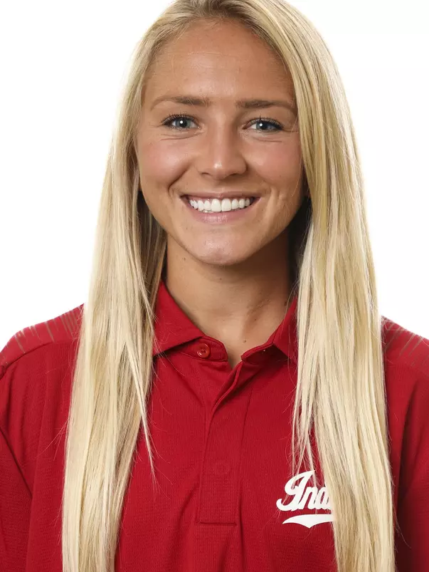 BLOOMINGTON, IN - AUGUST 23, 2018 - Katherine Receveur of the Indiana Hoosiers Track and Field Headshot. Photo by Rose Bythrow/Indiana Athletics