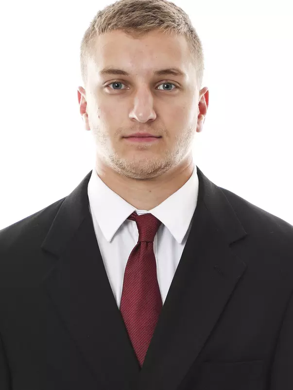 BLOOMINGTON, IN - AUGUST 21, 2019 - wide receiver Bryan Parker #83 of the Indiana Hoosiers during photo day in Bloomington, IN. Photo By Indiana Athletics