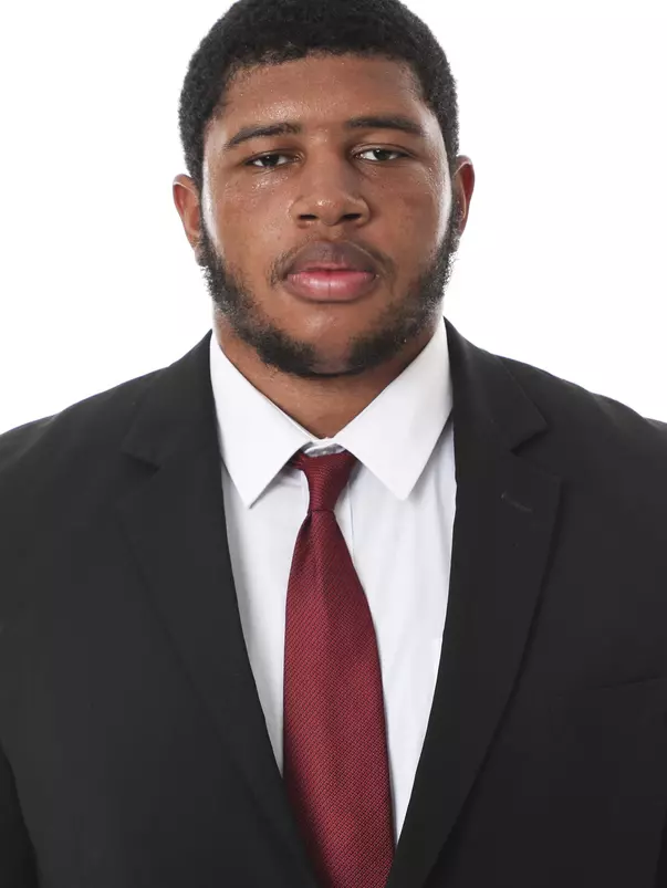 BLOOMINGTON, IN - AUGUST 21, 2019 - defensive lineman Antoine Whitner Jr. #95 of the Indiana Hoosiers during photo day in Bloomington, IN. Photo By Indiana Athletics
