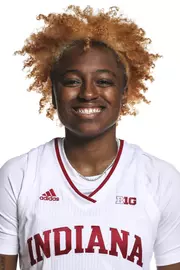 BLOOMINGTON, IN - OCTOBER 09, 2020 - guard Chanel Wilson #11 of the Indiana Hoosiers during photo day in Cook Hall in Bloomington, IN. Photo By Indiana Athletics