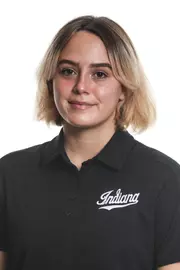 BLOOMINGTON, IN - SEPTEMBER 25, 2020 - attacker Lauren Gaudry #14 during photo day in Bloomington, IN. Photo By Indiana Athletics