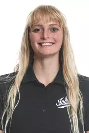 BLOOMINGTON, IN - SEPTEMBER 25, 2020 - goalkeeper Sarah Greeven #1a during photo day in Bloomington, IN. Photo By Indiana Athletics