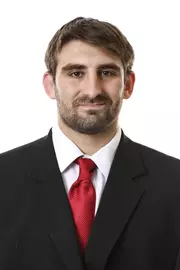 BLOOMINGTON, IN - OCTOBER 13, 2021 - Jake Evans of the Indiana Hoosiers during photo day at Simon Skjodt Assembly Hall in Bloomington, IN. Photo By Andrew Mascharka/ Indiana Athletics