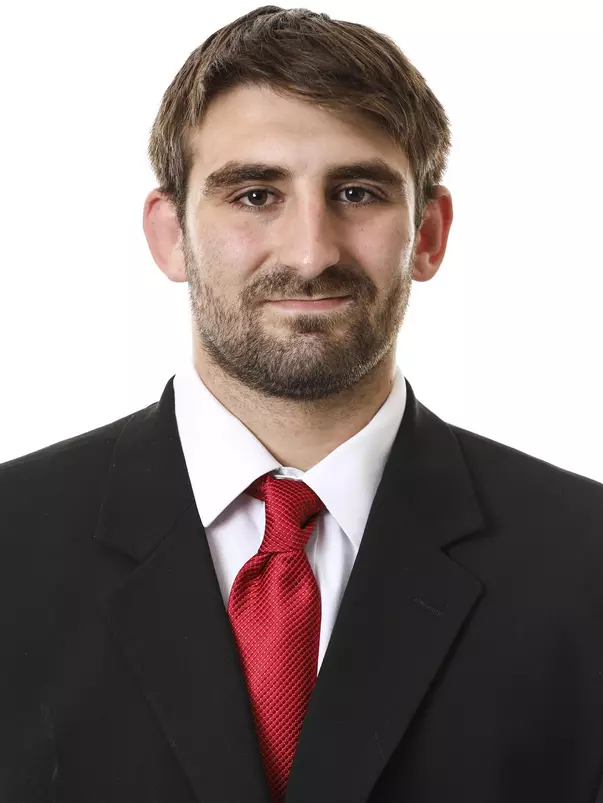 BLOOMINGTON, IN - OCTOBER 13, 2021 -   Jake Evans of the Indiana Hoosiers during photo day at Simon Skjodt Assembly Hall in Bloomington, IN. Photo By Andrew Mascharka/ Indiana Athletics