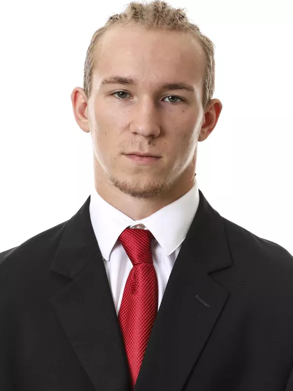 BLOOMINGTON, IN - OCTOBER 13, 2021 -   Derek Gilcher of the Indiana Hoosiers during photo day at Simon Skjodt Assembly Hall in Bloomington, IN. Photo By Andrew Mascharka/ Indiana Athletics