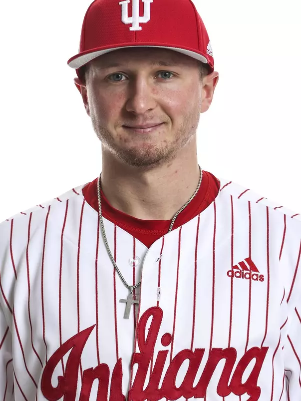 BLOOMINGTON, IN - FEBRUARY 05, 2021 - infielder Cole Barr #2 of the Indiana Hoosiers during photo day in Bloomington, IN. Photo By Missy Minear/Indiana Athletics