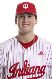 BLOOMINGTON, IN - FEBRUARY 05, 2021 - pitcher Zach Behrmann #23 of the Indiana Hoosiers during photo day in Bloomington, IN. Photo By Missy Minear/Indiana Athletics