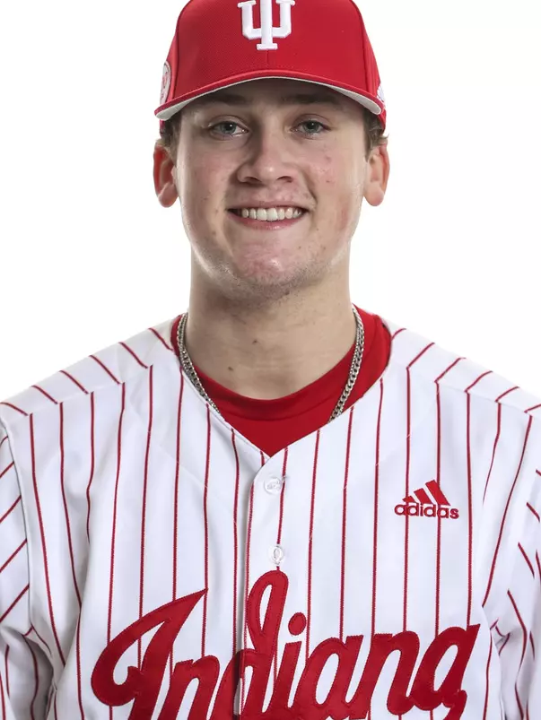 BLOOMINGTON, IN - FEBRUARY 05, 2021 - pitcher Zach Behrmann #23 of the Indiana Hoosiers during photo day in Bloomington, IN. Photo By Missy Minear/Indiana Athletics