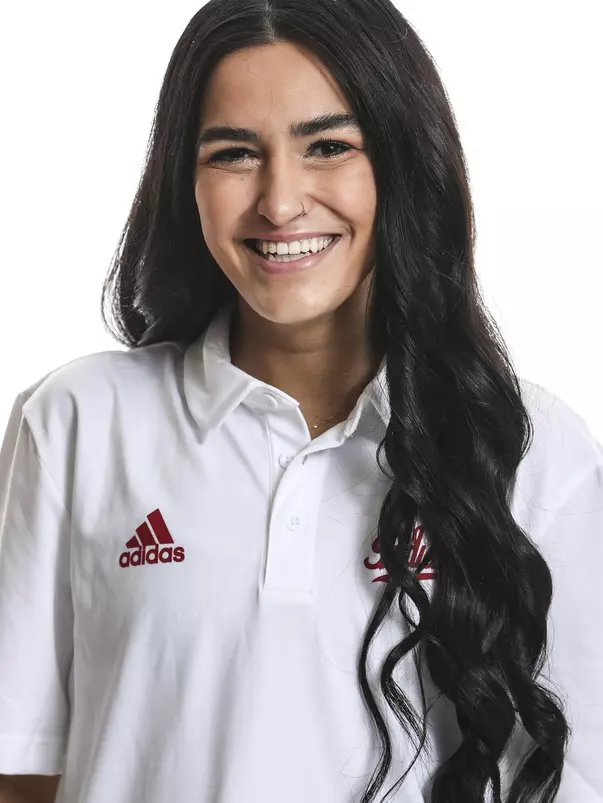 BLOOMINGTON, IN - FEBRUARY 05, 2021 - Hanna Chait of the Indiana Hoosiers during photo day in Bloomington, IN. Photo By Missy Minear/Indiana Athletics