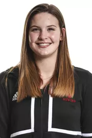 BLOOMINGTON, IN - FEBRUARY 26, 2021 - Madison Callaway of the Indiana Hoosiers
Photo By Missy Minear/Indiana Athletics