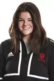 BLOOMINGTON, IN - FEBRUARY 26, 2021 - Sophia Carmosino of the Indiana Hoosiers
Photo By Missy Minear/Indiana Athletics