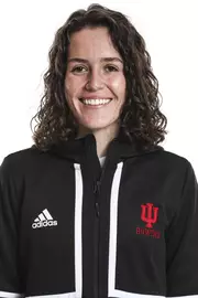 BLOOMINGTON, IN - FEBRUARY 26, 2021 - Isabelle Crain of the Indiana Hoosiers
Photo By Missy Minear/Indiana Athletics