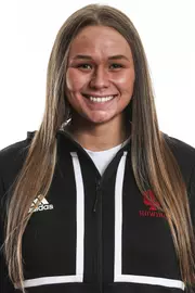 BLOOMINGTON, IN - FEBRUARY 26, 2021 - Brittany Fuller of the Indiana Hoosiers
Photo By Missy Minear/Indiana Athletics