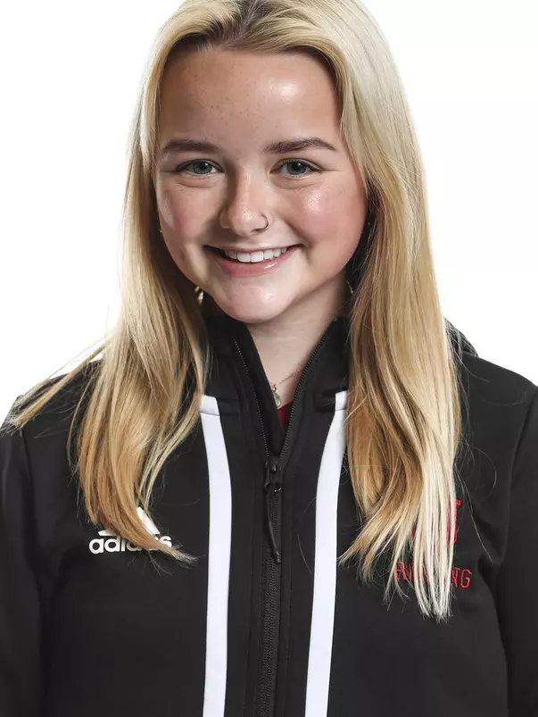 BLOOMINGTON, IN - FEBRUARY 26, 2021 - Katie Nelson of the Indiana Hoosiers
Photo By Missy Minear/Indiana Athletics