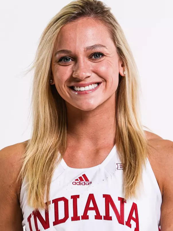 BLOOMINGTON, IN - SEPTEMBER 28, 2021 - guard Grace Waggoner #3 of the Indiana Hoosiers during photo day at Simon Skjodt Assembly Hall in Bloomington, IN. Photo By Xavier Daniels/ Indiana Athletics