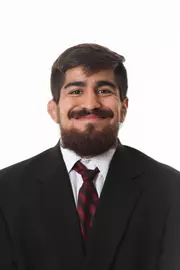 BLOOMINGTON, IN - October 12, 2022 - Santos Cantu of the Indiana Hoosiers during Wrestling Photo Day in Bloomington, IN. Photo By Trent Barnhart/Indiana Athletics