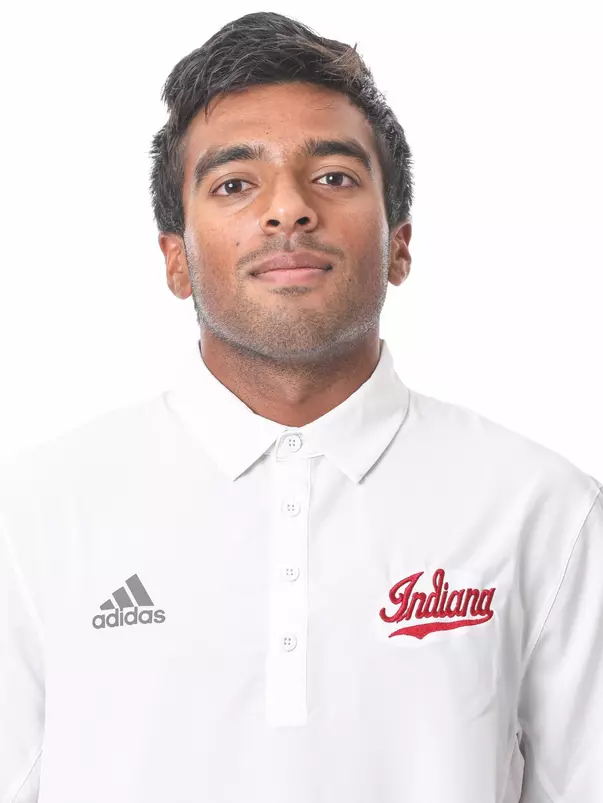 BLOOMINGTON, IN - November 9, 2022 - Nishanth Basavareddy of the Indiana Hoosiers during the Indiana Menâ??s Tennis Photo Day at Simon Skjodt Assembly Hall in Bloomington, IN. Photo By Gretta Cohoon/Indiana Athletics