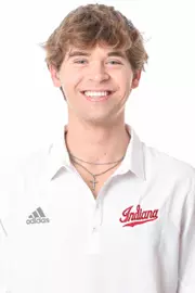 BLOOMINGTON, IN - November 9, 2022 -  Andrew Meier of the Indiana Hoosiers during the Indiana Menâ??s Tennis Photo Day at Simon Skjodt Assembly Hall in Bloomington, IN. Photo By Gretta Cohoon/Indiana Athletics