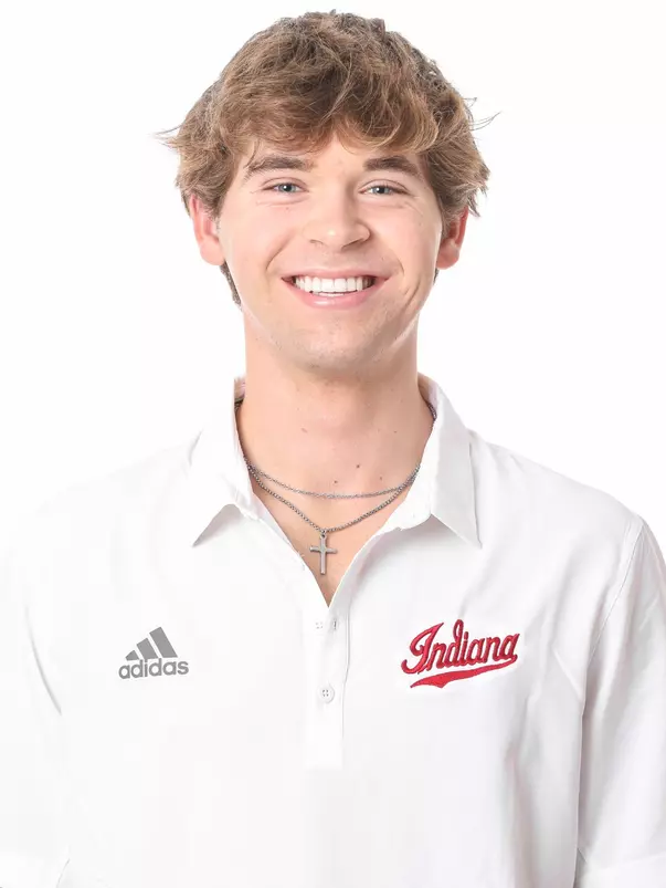 BLOOMINGTON, IN - November 9, 2022 - Andrew Meier of the Indiana Hoosiers during the Indiana Menâ??s Tennis Photo Day at Simon Skjodt Assembly Hall in Bloomington, IN. Photo By Gretta Cohoon/Indiana Athletics