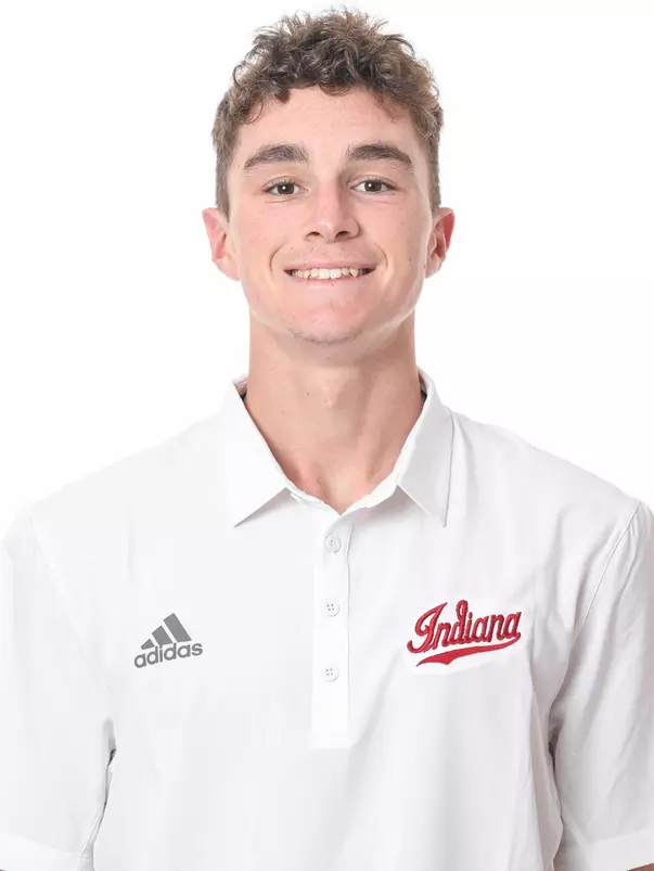 BLOOMINGTON, IN - November 9, 2022 - Carson Haskins of the Indiana Hoosiers during the Indiana Menâ??s Tennis Photo Day at Simon Skjodt Assembly Hall in Bloomington, IN. Photo By Gretta Cohoon/Indiana Athletics
