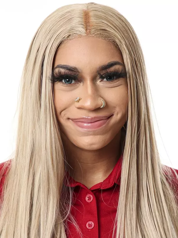 BLOOMINGTON, IN - January, 5th 2022- Janii Jenkins during Track and Field photo day at Simon Skjodt Assembly Hall in Bloomington, IN. Photo By Indiana Athletics