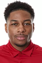 BLOOMINGTON, IN - January, 5th 2022- Tyray Lackey during Track and Field photo day at Simon Skjodt Assembly Hall in Bloomington, IN. Photo By Indiana Athletics
