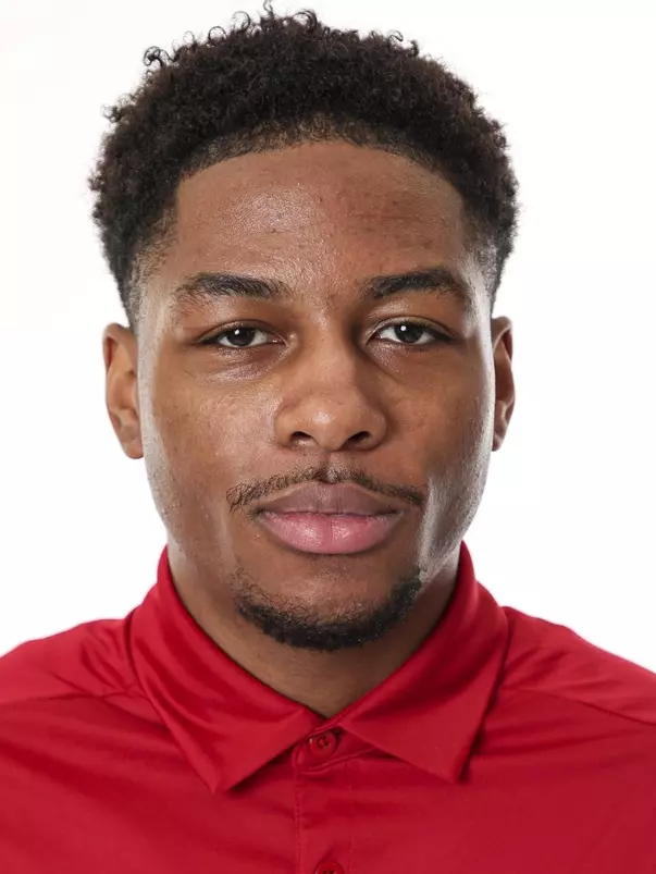 BLOOMINGTON, IN - January, 5th 2022- Tyray Lackey during Track and Field photo day at Simon Skjodt Assembly Hall in Bloomington, IN. Photo By Indiana Athletics