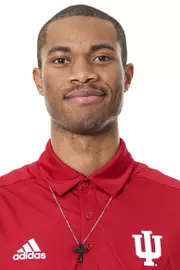 BLOOMINGTON, IN - January, 5th 2022- Shaton Vaughn during Track and Field photo day at Simon Skjodt Assembly Hall in Bloomington, IN. Photo By Indiana Athletics