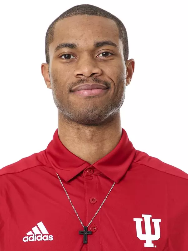 BLOOMINGTON, IN - January, 5th 2022- Shaton Vaughn during Track and Field photo day at Simon Skjodt Assembly Hall in Bloomington, IN. Photo By Indiana Athletics