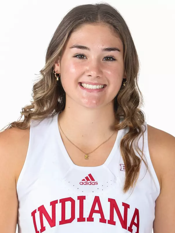 BLOOMINGTON, IN - September 15, 2022 - forward Lilly Meister #52 of the Indiana Hoosiers during Photo Day at Simon Skjodt Assembly Hall in Bloomington, IN. Photo By Indiana Athletics