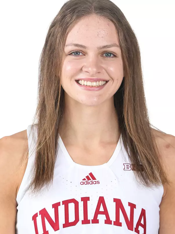 BLOOMINGTON, IN - September 15, 2022 - guard Grace Berger #34 of the Indiana Hoosiers during Photo Day at Simon Skjodt Assembly Hall in Bloomington, IN. Photo By Gracie Farrall\ Indiana Athletics