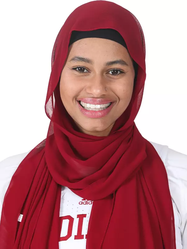 BLOOMINGTON, IN - September 15, 2022 - forward Kiandra Browne #23 of the Indiana Hoosiers during Photo Day at Simon Skjodt Assembly Hall in Bloomington, IN. Photo By Gracie Farrall\ Indiana Athletics