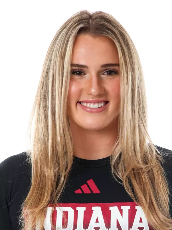 BLOOMINGTON, IN - September 27, 2023 - Grace Hathaway during Water Polo Photo Day at Simon Skjodt Assembly Hall in Bloomington, IN. Photo By Sammy Nance/Indiana Athletics