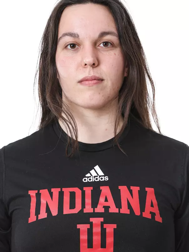 BLOOMINGTON, IN - January 27, 2023 - Rusne Dziugyte during Rowing Photo Day in Bloomington, IN. Photo By Indiana Athletics