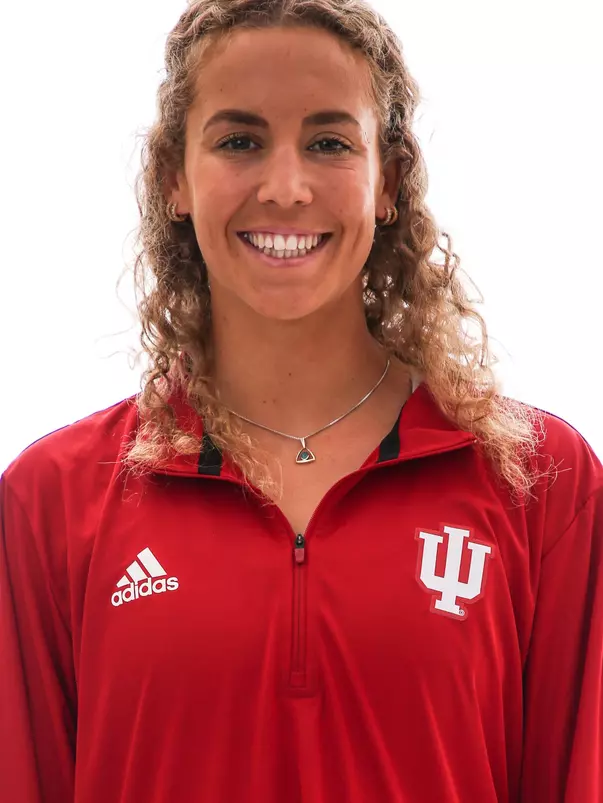 BLOOMINGTON, IN - Ruby Leverington during Rowing Photo Day in Bloomington, IN. Photo By Indiana Athletics