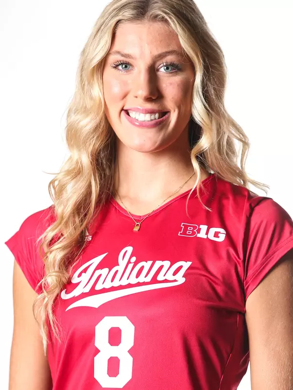 BLOOMINGTON, IN - July 27, 2023 - Luca Fickell during VB Photo Day at Wilkinson Hall in Bloomington, IN. Photo By Sammy Nance/Indiana Athletics