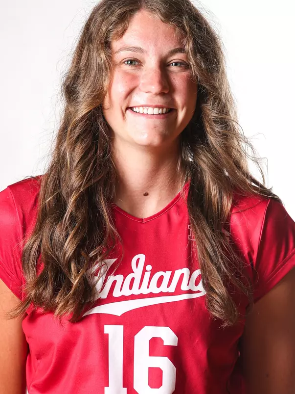 BLOOMINGTON, IN - July 27, 2023 - Morgan Geddes during VB Photo Day at Wilkinson Hall in Bloomington, IN. Photo By Sammy Nance/Indiana Athletics