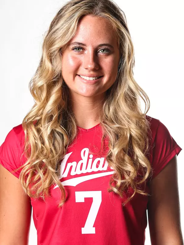 BLOOMINGTON, IN - July 27, 2023 - Natalia Hagopian during VB Photo Day at Wilkinson Hall in Bloomington, IN. Photo By Sammy Nance/Indiana Athletics