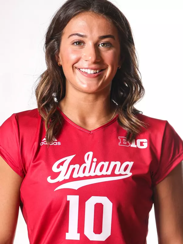 BLOOMINGTON, IN - July 27, 2023 - Camryn Haworth during VB Photo Day at Wilkinson Hall in Bloomington, IN. Photo By Sammy Nance/Indiana Athletics