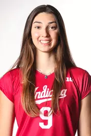 BLOOMINGTON, IN - July 27, 2023 - Melisa Ilter during VB Photo Day at Wilkinson Hall in Bloomington, IN. Photo By Sammy Nance/Indiana Athletics
