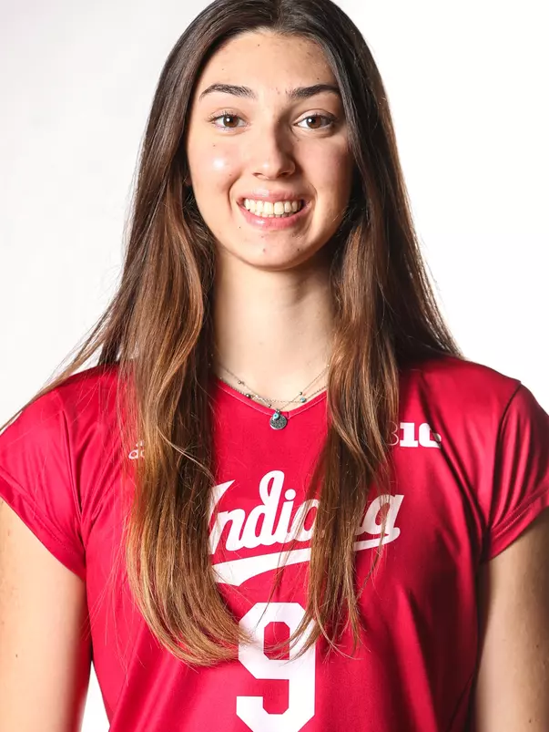BLOOMINGTON, IN - July 27, 2023 - Melisa Ilter during VB Photo Day at Wilkinson Hall in Bloomington, IN. Photo By Sammy Nance/Indiana Athletics