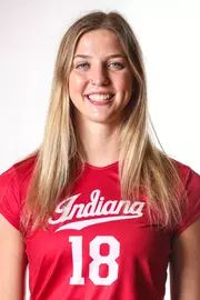 BLOOMINGTON, IN - July 27, 2023 - Kaley Rammelsberg during VB Photo Day at Wilkinson Hall in Bloomington, IN. Photo By Sammy Nance/Indiana Athletics