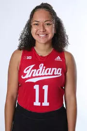 BLOOMINGTON, IN - August 07, 2023 - forward Sarah Charley #11 of the Indiana Hoosiers during Media Day IU Field Hockey Complex in Bloomington, IN. Photo By Gretta Cohoon/Indiana Athletics
