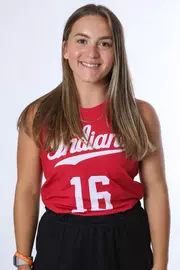 BLOOMINGTON, IN - August 07, 2023 - midfield Kennedy Reardon #16 of the Indiana Hoosiers during Media Day IU Field Hockey Complex in Bloomington, IN. Photo By Gretta Cohoon/Indiana Athletics