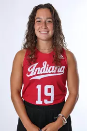 BLOOMINGTON, IN - August 07, 2023 - midfielder Taylor Etling #19 of the Indiana Hoosiers during Media Day IU Field Hockey Complex in Bloomington, IN. Photo By Gretta Cohoon/Indiana Athletics