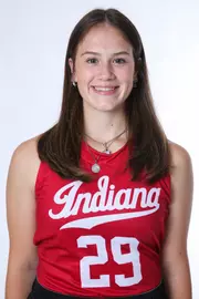 BLOOMINGTON, IN - August 07, 2023 - defender Cecilia Maixner #29 of the Indiana Hoosiers during Media Day IU Field Hockey Complex in Bloomington, IN. Photo By Gretta Cohoon/Indiana Athletics