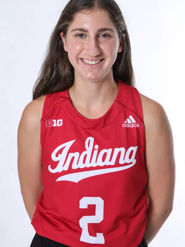 BLOOMINGTON, IN - August 07, 2023 - defender Kate Longo #2 of the Indiana Hoosiers during Media Day IU Field Hockey Complex in Bloomington, IN. Photo By Gretta Cohoon/Indiana Athletics