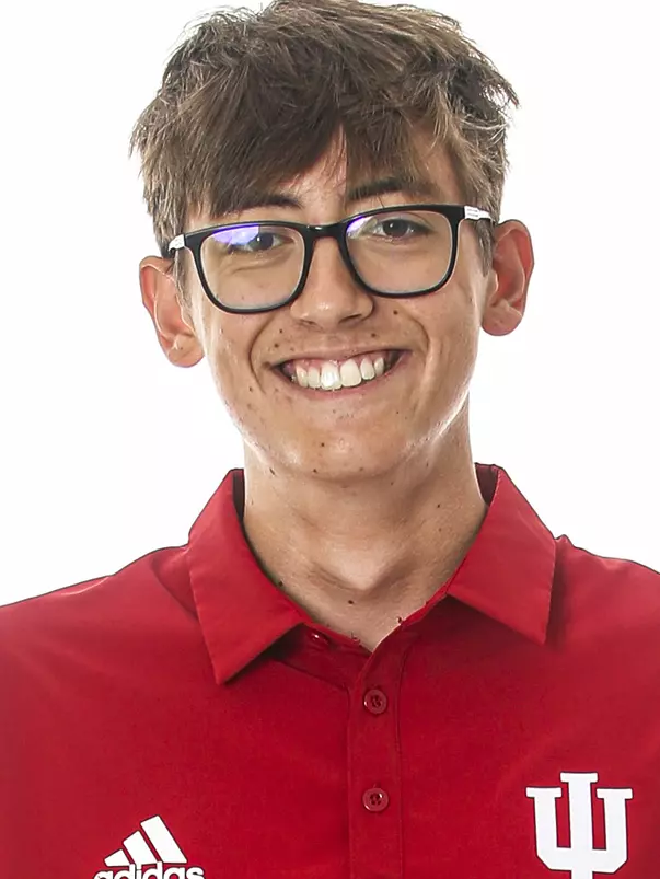 BLOOMINGTON, IN - August 17, 2023 - Garrett Hicks during media day in Bloomington, IN. Photo By \LDM#2\