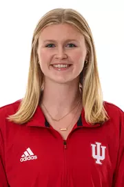 BLOOMINGTON, IN - October 25, 2023 - Madie Anderson of the Indiana Hoosiers during the Rowing Photo Day in Bloomington, IN. Photo By