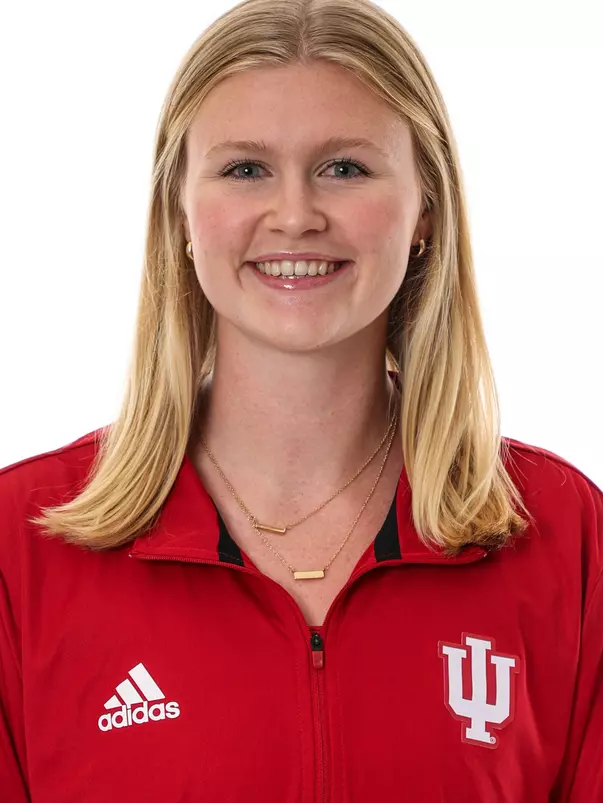 BLOOMINGTON, IN - October 25, 2023 - Madie Anderson of the Indiana Hoosiers during the Rowing Photo Day in Bloomington, IN. Photo By